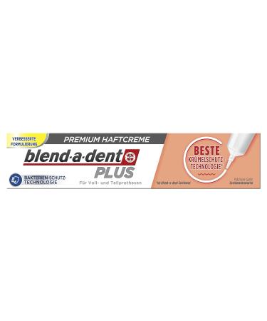Blend-a-Dent Premium Adhesive Cream - Best Crumb Protection Technology for Secure Dentures | International Shipping Available - Buy Online on GoSupps.com