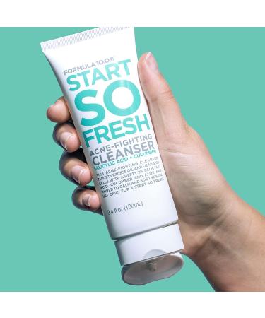 FORMULA 10.0.6 Start So Fresh Acne Fighting Cleanser - Clear Skin Solution - Buy Online on GoSupps.com