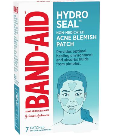 Band-Aid Hydro Seal Acne Patches for Face - Non-Medicated Blemish Patch for Pimples - 7 Patches - Buy Online on GoSupps.com