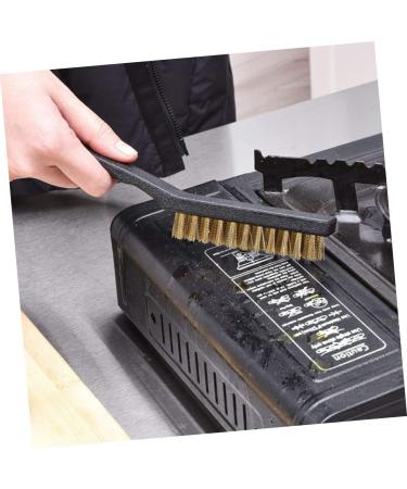 Solust 6-Part Cleaning Tool Set | Wire Handle Brush Set for Efficient Cleaning | Copper & Stainless Steel Bristles | Antistatic Design for Welders - Buy Online on GoSupps.com