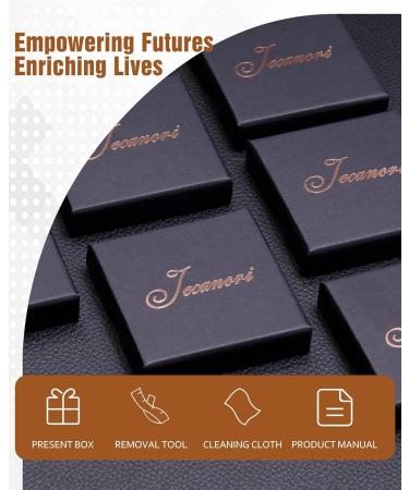 JECANORI Magnetic Copper Bracelets - Adjustable Solid Copper Bangles with Ultra-Low Magnets & Jewelry Gift Box (Ros Copper) - Buy Online on GoSupps.com