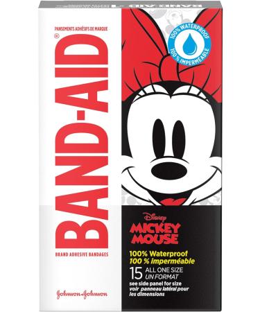Band-Aid Adhesive Bandages for Kids 15 Count - Fun Designs for Quick Healing - Buy Online on GoSupps.com