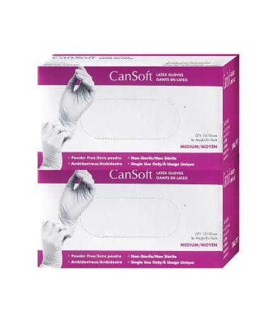 Latex Glove Powder Free (M Pack Of 2)