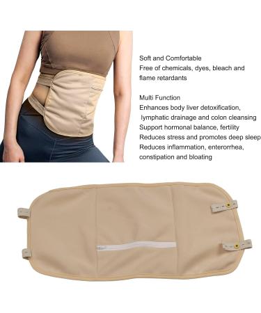 Adjustable Organic Rapid Oil Packaging Set | Reusable Castor Oil Compress for Liver Detox & Improved Sleep - Buy Online on GoSupps.com