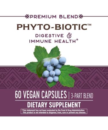 Nature's Way Phyto-Biotic - Digestive & Immune Health Blend, 60 Vegan Capsules - Buy Online on GoSupps.com