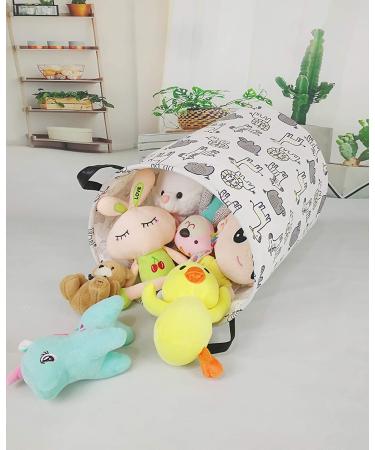 MAIZMZ Large Waterproof Animal-themed Storage Bin - Ideal for Laundry, Toys, and College Dorms - Yellow - Lightweight and Durable - Buy Online on GoSupps.com