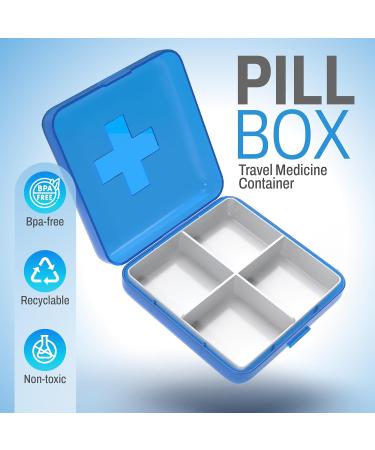 DIINGO Pill Case & Kirkland AllerClear Antihistamine 10mg Bundle - 365 Tablets for Allergy Relief - International Shipping - Buy Online on GoSupps.com