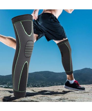 Buy SUNGOOYUE Compression Kneepad - Lengthened Leg Sleeve for Running & Cycling Breathable High Elastic Design L Size - International Shipping Available - Buy Online on GoSupps.com