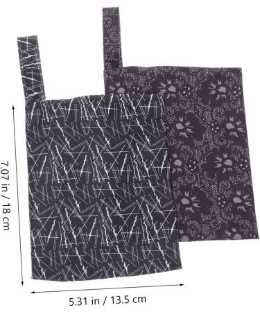 Zerodeko 2 Pcs Pad Buggy Bag - Menstrual & Hygiene Zipper Pouch in Assorted Colors - Buy Online on GoSupps.com