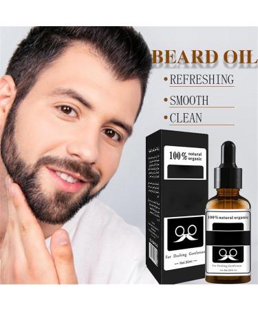 Organic Beard Oil - Natural Beard Care for Softness & Strength | 30ml - International Shipping Available - Buy Online on GoSupps.com
