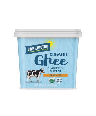 Carrington Farms USDA Certified Organic Grass Fed Ghee, 12oz., Compare Our Cost Per Ounce