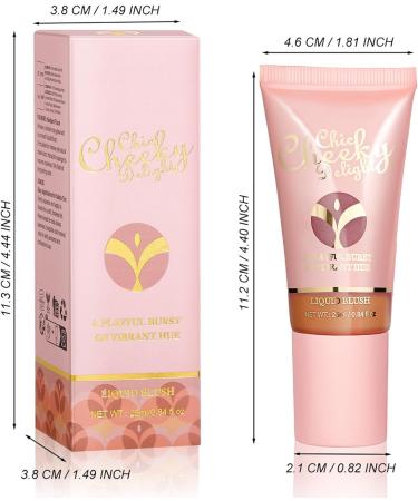 Blush Stick for Cheeks | Long-Lasting Face Blusher Non-Greasy | Dry Skin Hydrating Liquid Blush Effortless to Use for Home Working Traveling Shopping Lambo 06 - Buy Online on GoSupps.com