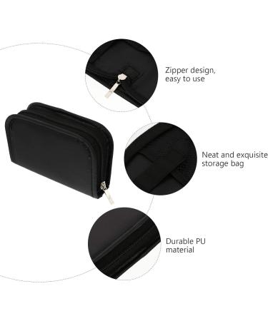 EXCEART Hard Shell Diabetic Supplies Travel Case - Portable Blood Glucose Meter Bag & Organizer Carrying Case in PU Leather for Diabetes Management - Buy Online on GoSupps.com