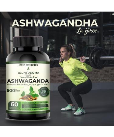 Ashwagandha Extract Capsule - Great Strength Blended Ginger Root Turmeric Curcumin Alkanet Root and Black Pepper - 60 Capsules - 2 Month Supply - Buy Online on GoSupps.com