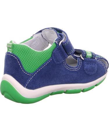 Superfit Baby Boys Freddy Sandals 4.5 UK Blue Green - Comfortable and Stylish Sandals for Your Little One - Buy Online on GoSupps.com