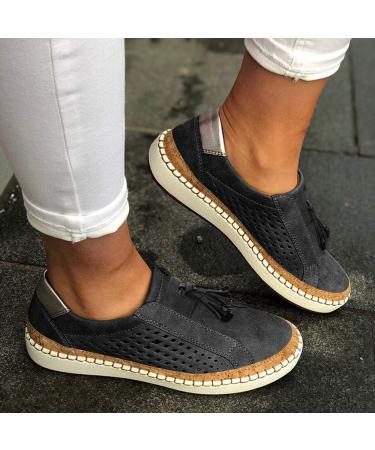 Buy Women's Safety Shoes & Comfort Sneakers | Blue White Elegant Orthopedic Options - Perfect for Work & Heel Spur Relief - Buy Online on GoSupps.com