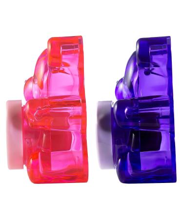 Lip Smacker BFF Sugar Bear Lip Balm Duo in Pink & Purple - Grapeful-4-U! & Luv U Straw-Beary Much! - Long-Lasting Hydration and Fruity Flavors! - Buy Online on GoSupps.com