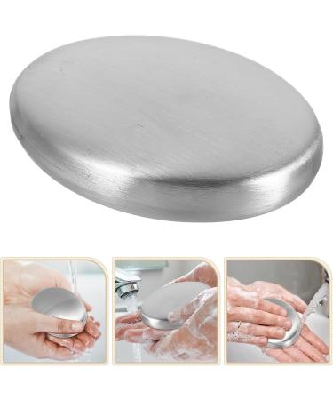PLAFOPE Savonnette en Acier Inoxydable D sodorisant Maison Petit Savonnette M tallique Absorbeur D Odeurs Cuisine Barre Solide sans Parfum Ail Oignon et Poisson Portable et Facile  - Buy Online on GoSupps.com