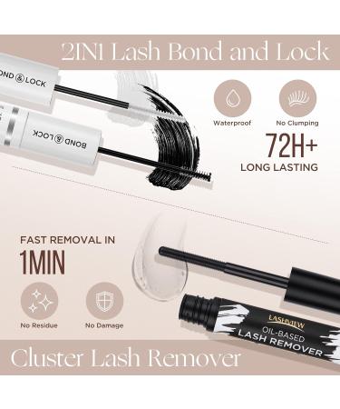 Lashview DIY Lash Extension Kit - Volume-D 144D Lash Bond & Remover for Flawless Eyelash Extensions - Buy Online on GoSupps.com