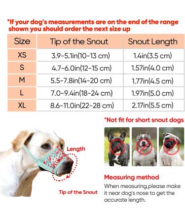 Heele Dog Muzzle - Soft Nylon Printing Muzzle for All Breeds | Breathable Air Mesh Design - International Shipping Available - Buy Online on GoSupps.com