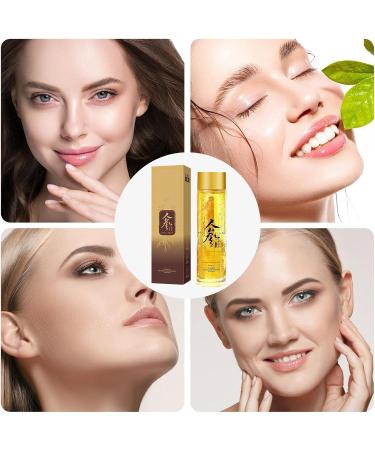  Kixolazr Ginseng Serum Ginseng Extract Liquid 120ml Ginseng Peptide Face Oil Anti-Aging Cleansing and Moisturizing Oil Ginseng Extract for All Skin Types - Buy Online on GoSupps.com