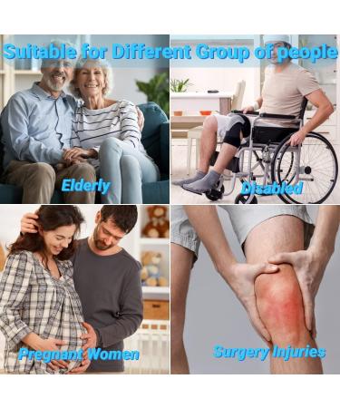 Easy Sock Helper Tool for Seniors Disabled Pregnant & Diabetic - Blue Sock Aid for Effortless Dressing - Buy Online on GoSupps.com