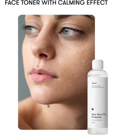 Sane Hydrating Face Toner - Calming & Revitalizing 8.45 fl oz | Deep Moisturizer for Facial Skin | International Shipping Available - Buy Online on GoSupps.com