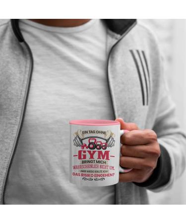 Buy Trendation Gym Mug - Perfect Fitness Gift for Fitness Enthusiasts (Pink) - International Shipping Available - Buy Online on GoSupps.com