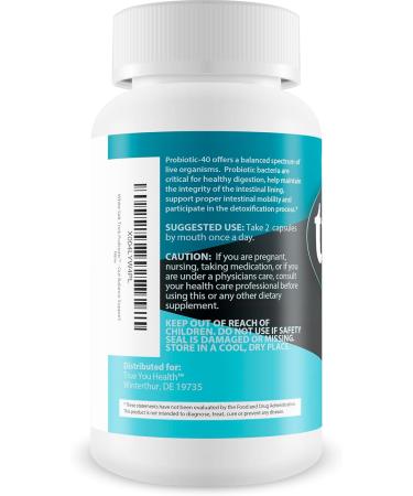 Blue Salt White Salt Trick Probiotic - Our Best Probiotics for Men - Promote Heathy Microbiome - Gut Health Once Daily Men's Probiotic - 40 Billion Mens Prostate Probiotics - Buy Online on GoSupps.com