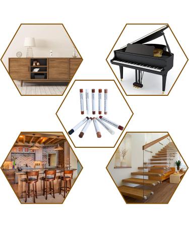 SEISSO Wood Filler Sticks  Furniture Wax Crayons for Scratches  10 Pcs Wood Floor Repair Wax Filler Sticks  Touch Up Wax Sticks Repair Kit for Scratches  Holes  Floor  Laminate  Carpenters - Buy Online on GoSupps.com