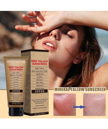 Moisturizing Sunscreen | Moisturizing Face Lotion SPF 50 | Waterproof Face Sunscreen | Face Sun Protection Cream for Hiking Camping - Buy Online on GoSupps.com