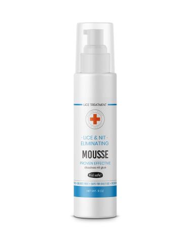 Orange Cross Lice Removal & Nit Eliminating Mousse and Nit Glue Dissolver - 8 OZ 8 Ounce