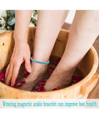 Yinox 3500 Gauss Lady Arthritis Magnetic Therapy Copper Jewelry Set - Relieve Bone Pain & Promote Slimming (Bracelet + Foot Chain) - Buy Online on GoSupps.com