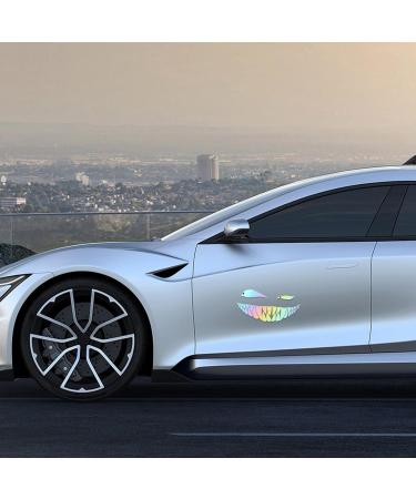 Funny Devil's Skew Eye Reflective Car Window Sticker - Colorful Self-Adhesive Vehicle Accessories for Cars Trucks and Motorcycles | KSHAA - Buy Online on GoSupps.com