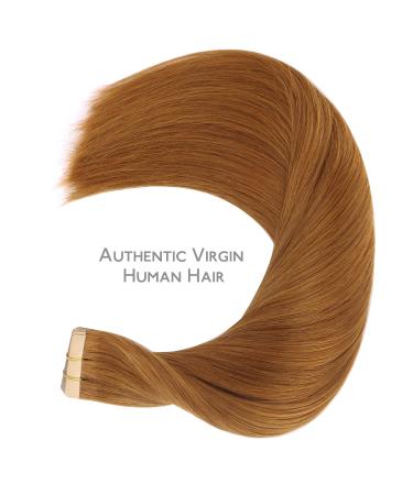 Buy If Salife Real Hair Tape Extensions - 20Pcs 30g 10 Inch Auburn Ginger Remy Skin Weft - Invisible Tape for Perfect Volume - Buy Online on GoSupps.com
