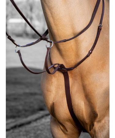 LeMieux Arika Running Martingale - Black/Silver Black/Silver Full - Buy Online on GoSupps.com