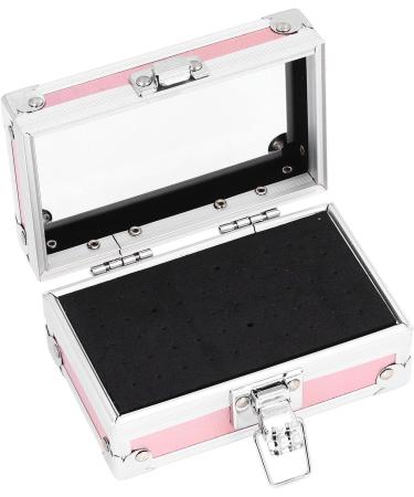 Nail Drill Bits Holder Durable Nail Drill Bits Container Multi Hole Dustproof for Technician for Salon (Dazzling Pink) - Buy Online on GoSupps.com