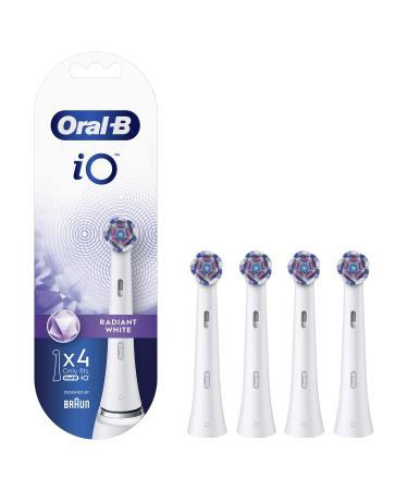 Oral-B io radiant white brushes 4 pieces