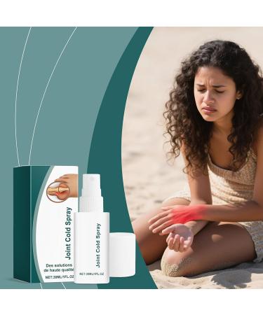  G n rique Leg Spray - 30ml Relief Cooling Solution for Professionals Cold Compress Quick Soothing Effect with Light and Easy Application Body Care for Back - Buy Online on GoSupps.com