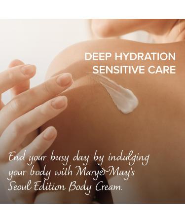 Mary&May SEOUL EDITION Shea Butter & Rice Bran Body Cream - Korean Vegan Boby Moisturizer for Dry and Sensitive Skin with Ceramide - Fragrance Free Body Butter 8.45oz. - Buy Online on GoSupps.com