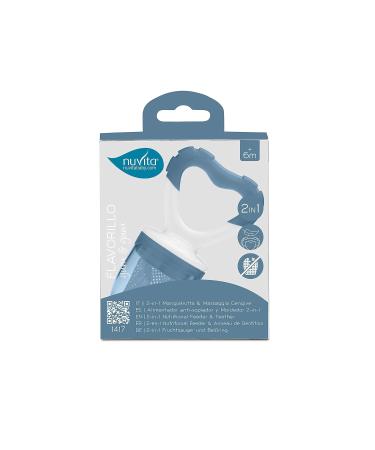 Nuvita 1417 Baby Feeding & Gum Massage 2-in-1 | Flavorillo Green - International Shipping Available - Buy Online on GoSupps.com