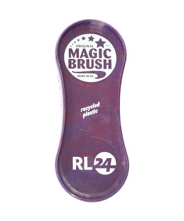 RL24 B stenset Magicbrush - 3-Part Horse Brush & Huf Scraper | Essential Horse Accessories for Stubborn Dirt & Fur Change | Wildberry Edition - Recycled - Buy Online on GoSupps.com