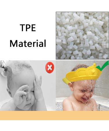 Adjustable Baby Shower Hood - 2 Pack | Soft Shampoo Protection Cap for Kids | Hair Washing Aid for Toddlers & Babies - Buy Online on GoSupps.com