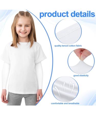 2 Pairs Soft Non-Itch Eczema Arm/Leg Sleeves for Kids | Elastic Arm Wrap for Itch Relief | Wet Wraps for Babies & Toddlers | Small Size - Buy Online on GoSupps.com