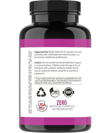 Angry Supplements Liver Health Silymarin Complex with Milk Thistle Artichoke Aloe Vera Alfalfa & B-Vitamins Detox & Liver Support Formula for Men and Women 60 Capsules (1-Bottle) - Buy Online on GoSupps.com