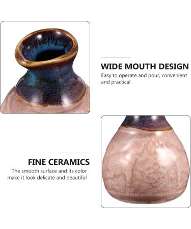 MAGICLULU 5 Sets Aromatherapy Bottle Essential Oil Bottle with Stopper Mini Perfume Dispenser Porcelain Aromatherapy Diffuser Art Pottery Mini Condiments Ceramics Vial Pink Vintage - Buy Online on GoSupps.com