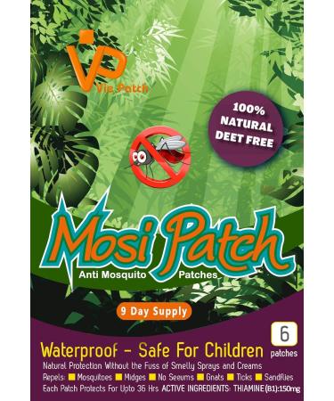 VIE Mosi Patch Anti Mosquito Waterproof 24 Patches - Long Lasting Protection - Buy Online on GoSupps.com