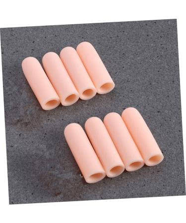 8 Pcs Thin Silicone Toe Protectors Set - Thumb & Toe Covers for Pain Relief - Protective Toe Sleeves Caps for Comfort (Thin Section C01) - Buy Online on GoSupps.com