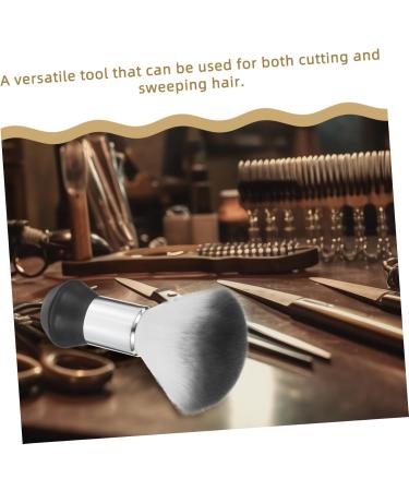 BIUDECO Barber Brush Neck Duster Brush Barber Duster Brush Neck Brush Barber Neck Duster for Hair Cutting Barber Neck Duster Hair Duster for Barbers Neck Duster Barber Haircut Brush Duster 14.50X8.50X8.50CM Grey - Buy Online on GoSupps.com