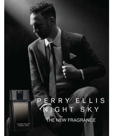 Perry Ellis Night Sky Gift Set - Men's Cologne - 3.4 oz EDT 3 oz Aftershave Balm 3 oz Shower Gel .25 fl oz EDT travel mini-amber woody lavender vanilla patchouli vetiver bergamot - Buy Online on GoSupps.com